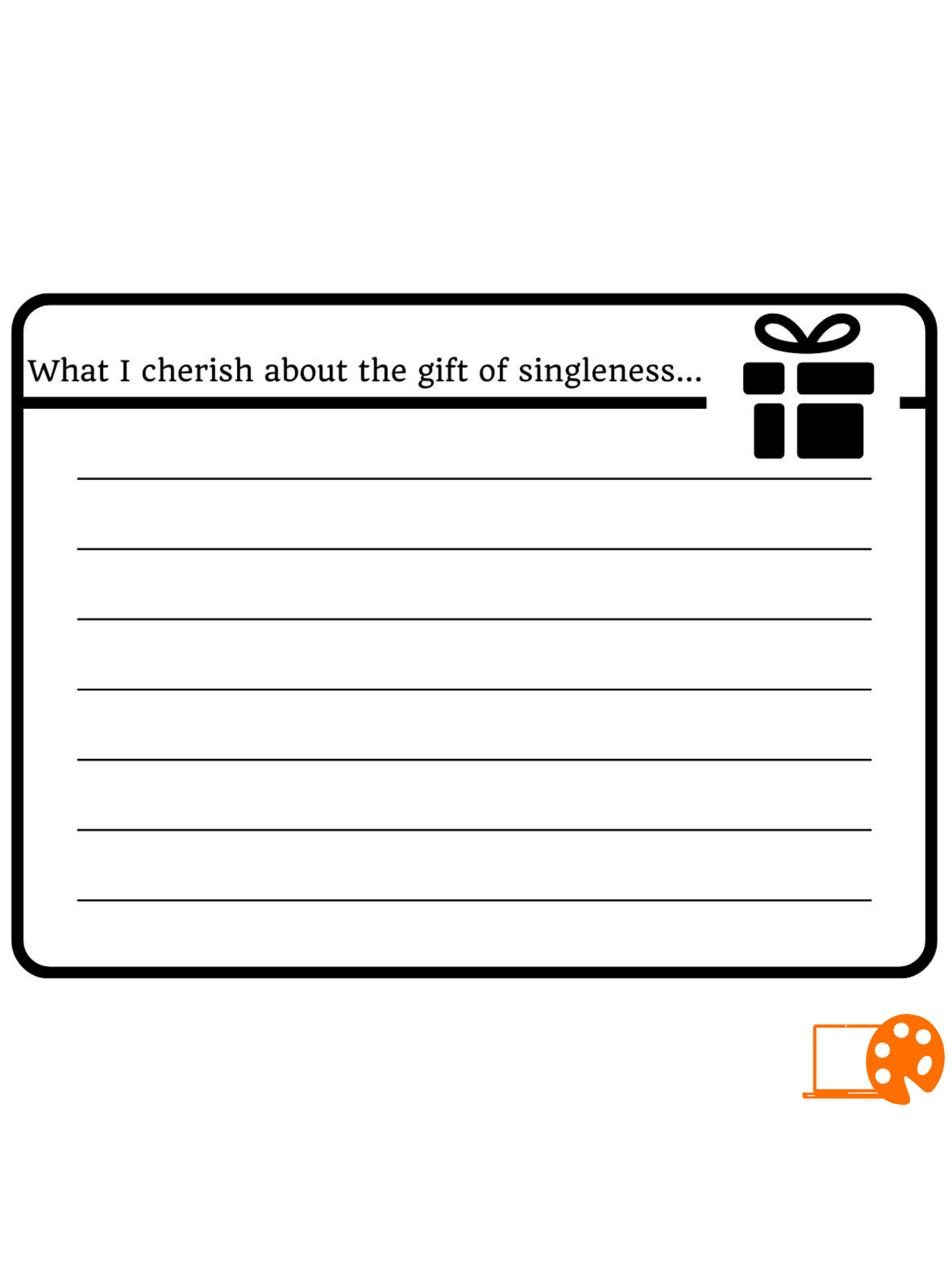 Singleness Worksheet version 1